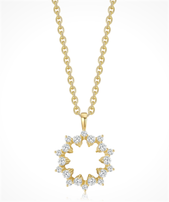 8 kt Guld halskæde, fra Støvring Design