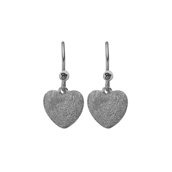 Christina Jewelry Sterling sølv Øreringe, Heart, model 670-S28
