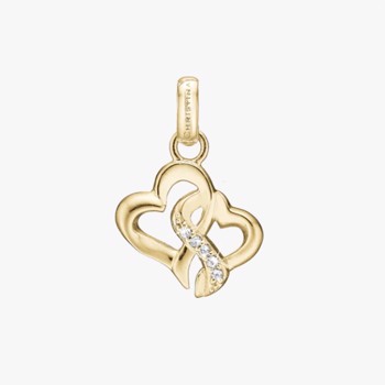 Beloved vedhæng i forgyldt sølv fra Christina Jewelry