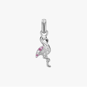 Flamingo vedhæng i sølv fra Christina Jewelry