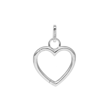 Collectors Heart vedhæng i sterling sølv  fra Christina Jewelry