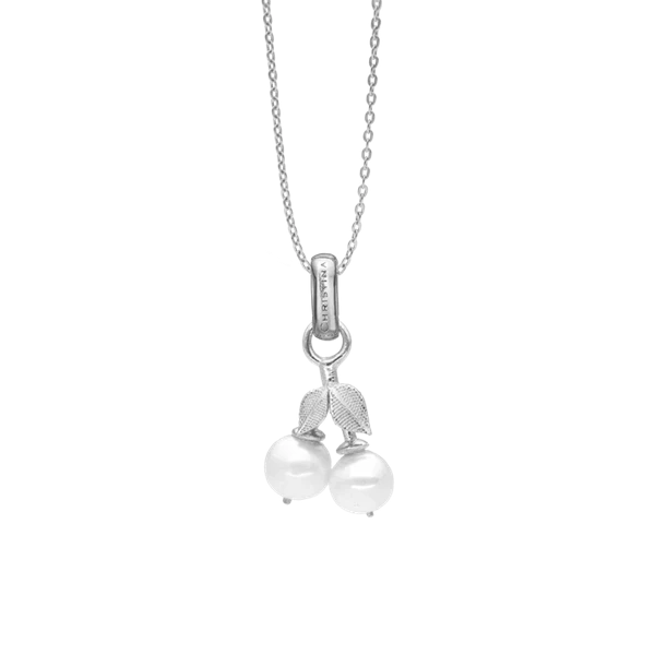 Pearl Cherries vedhæng og halskæde i Sterling sølv  fra Christina Jewelry