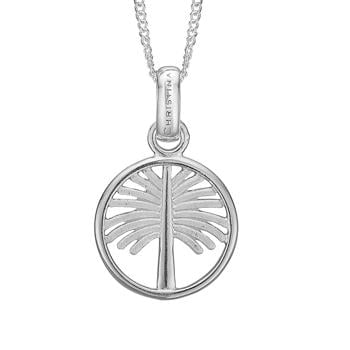 PALM TREE vedhæng sterling sølv fra Christina Jewelry