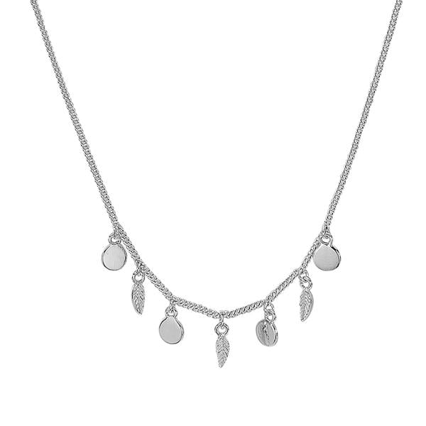 DANGLING FEATHERS halskæde sterling sølv  fra Christina Jewelry