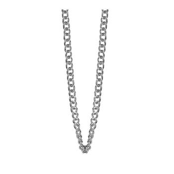 Christina Collect Sterling sølv halskæde, ankerkæde med blank overflade, 40-55 cm