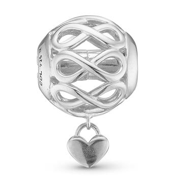 Christina Jewelery sølv Connection Smykke lås, Eternity Love