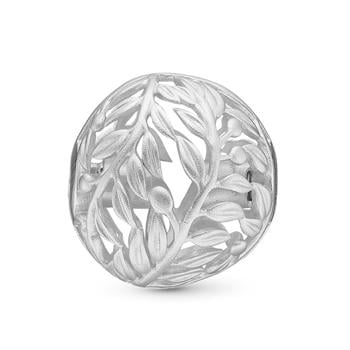 Christina Jewelery sølv Connection Smykke lås, Fluffy Leaves