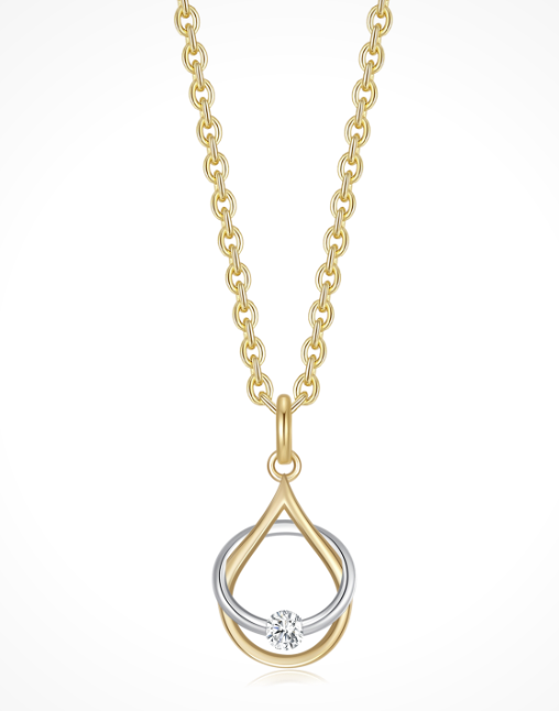 Guld halskæde, fra Støvring Design