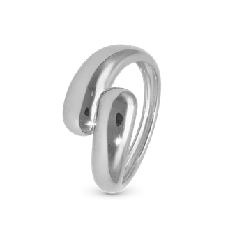 Water drops Elegant dråbering, der slynger sig i 925 sterling sølv 