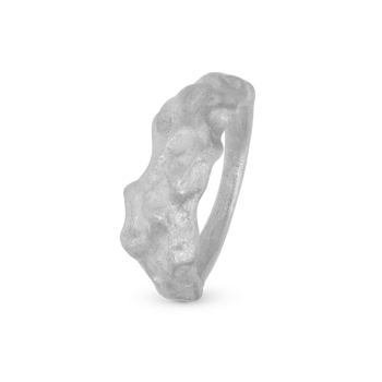 Model 6.3.A-61, Ring med mat antik overflade i 925 stering sølv  hos Guldsmykket.dk