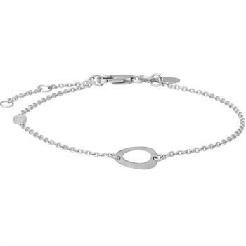 Nordahl Composed52 sterling sølv armbånd med blank overflade, model 825486