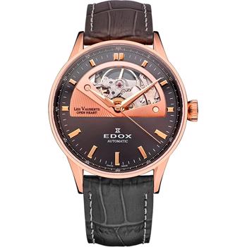 Edox Les Vauberts Forgyldt stål Swiss Automatic - 2824, ETA, Sellita, SW200 Herre ur