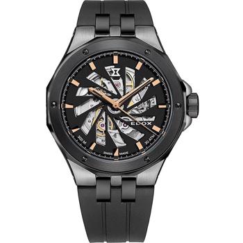 Edox Delfin Mecano PVD Coated Stål Swiss Automatic - 2824, ETA, Sellita, SW200 Herre ur