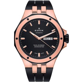 Edox Delfin Automatic Forgyldt stål Swiss Automatic - 2824, ETA, Sellita, SW200 Herre ur