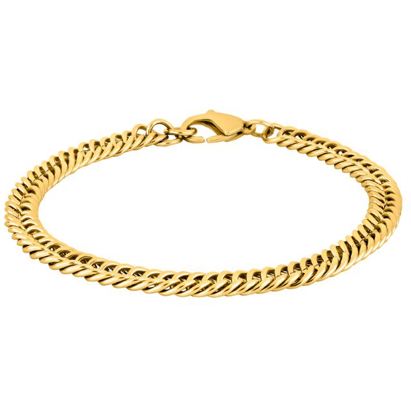 Son of Noa\'s Blankt stål armbånd IPGold