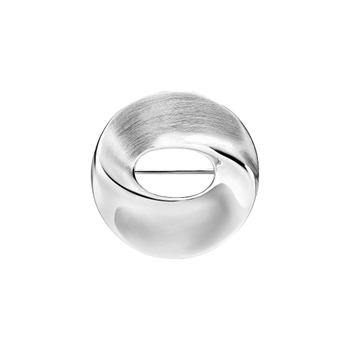 Lund Copenhagen sterling sølv broche 34 mm