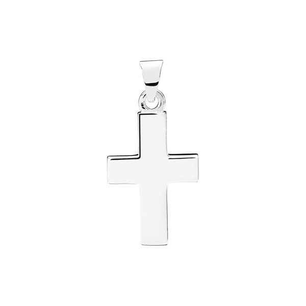 Vedhæng kors 17x11 mm sterling sølv