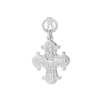 Lund Copenhagen Dagmarkors vedhæng i sterling sølv 18x16 mm