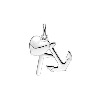 Vedhæng "tro håb kærlighed" sterling sølv