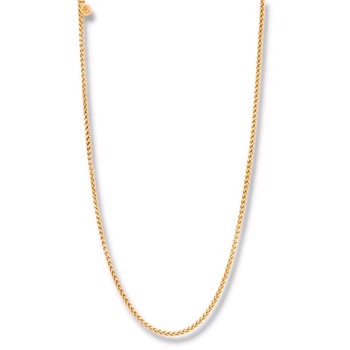 HATCHER - Hvede kæde i guldfarvet stål, 2 størrelser, by Billgren