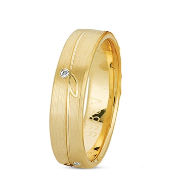 Sparkling Leaf 18 karat Guld Damering