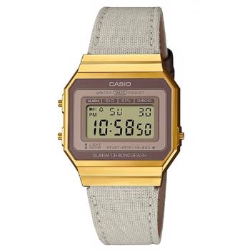 Vintage Forgyldt Resin Quartz Herre ur fra Casio, A700WEGL-7AEF