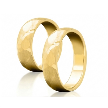 Vielsesringe Standard profil 1 - 5 mm i sølv, 9 & 14 karat guld