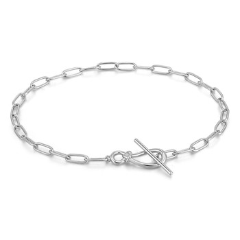 ANIA HAIE Knot T bar Chain, 925 sterling sølv armbånd
