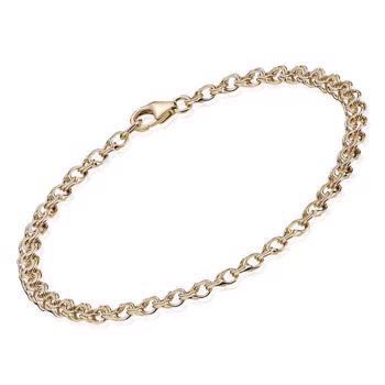 Bismark 8 karat armbånd 3,50 mm - 18,5 cm