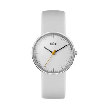 Classic mat rustfri stål Quartz Dame ur fra Braun, BN0021WHWHL