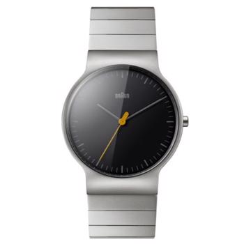 rustfri stål Quartz Dame ur fra Braun, BN0211BKSLBTG