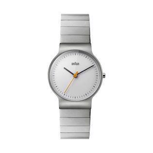 Classic slim Rustfrit stål quartz Dame ur fra Braun, BN0211SLBTL
