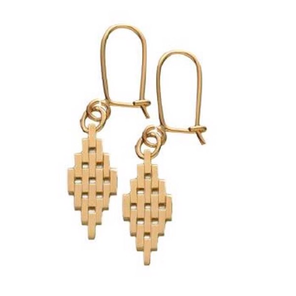 Murstens ørebøjler i 14 kt, 5 rækker