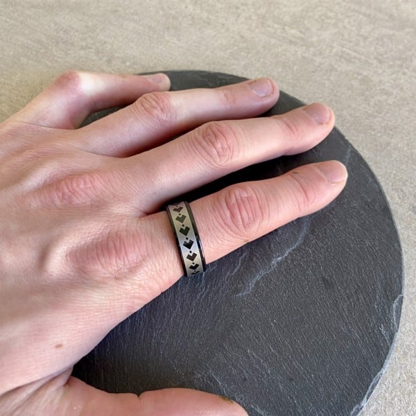 Tungsten herre ring, fra Bee