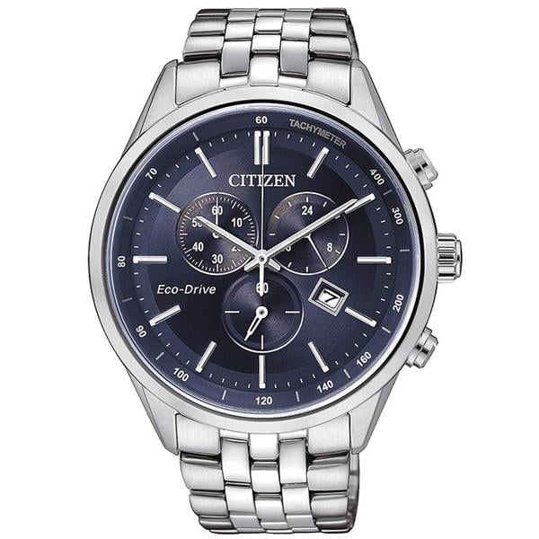 Chrono Sports Rustfri stål Solar Quartz Herre ur fra Citizen, AT2141-52L