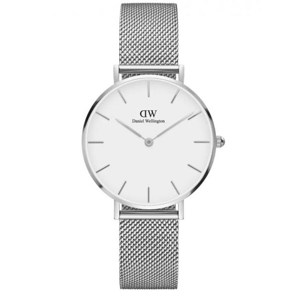 Petite Sterling Rustfri stål batteridrevet quartz Dame ur fra Daniel Wellington, DW00100164