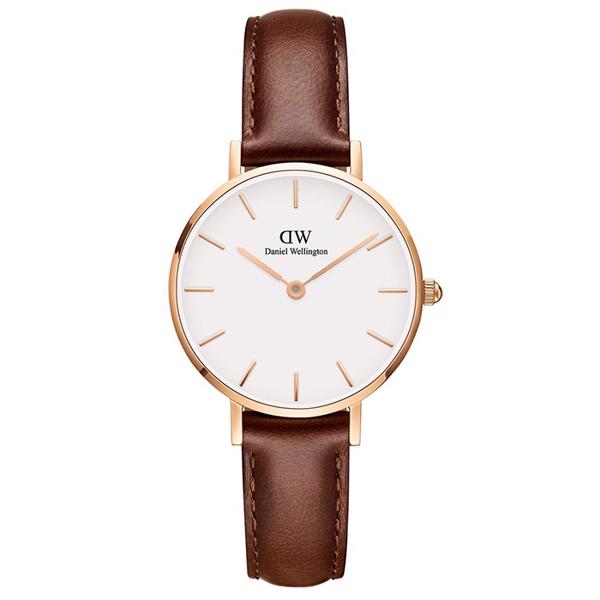 Petite St. Mawed Rosaforgyldt stål batteridrevet quartz Dame ur fra Daniel Wellington, ADW00100231