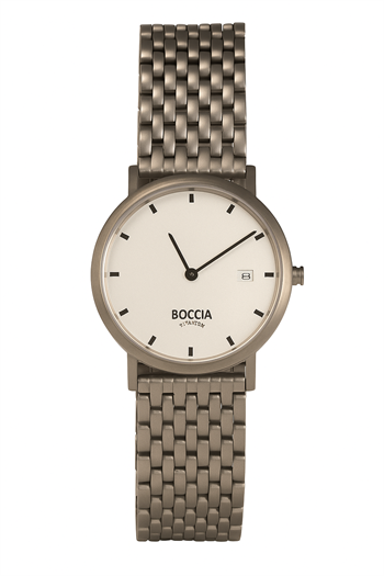 Titanium Quartz Dame ur fra Boccia, 878-21