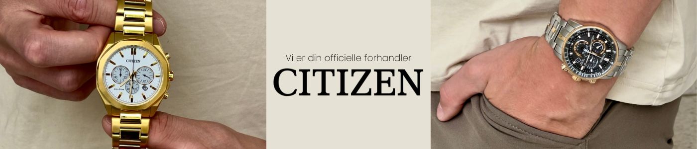 Se de lækre Citizen ure - Urskiven.dk med et af Danmarks største udvalg