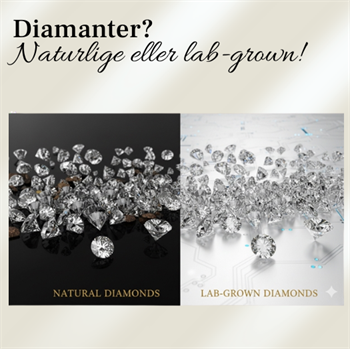 Naturlige eller lab-grown diamanter?