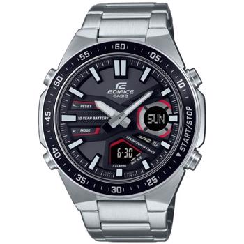 Edifice Rustfrit stål Quartz Herre ur fra Casio, EFV-C110D-1A4VEF