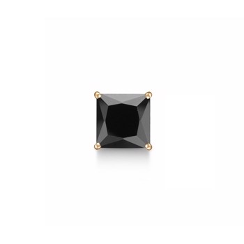 Smuk forgyldt ørestik I 8 mm med 4 grab med syntetisk cubic zirkonia. fra Støvring Design