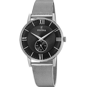 Festina Retro Stål quartz herre ur, model F20568/4