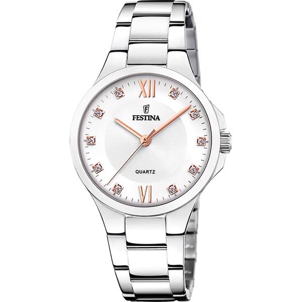 Festina Mademoiselle Stål quartz dame ur, model F20582/1