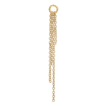 18 kt. Forgyldt Charm/Vedhæng med kæder Fra Carré