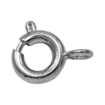 Lodning af sølv fjederringlås på din kæde/armbånd