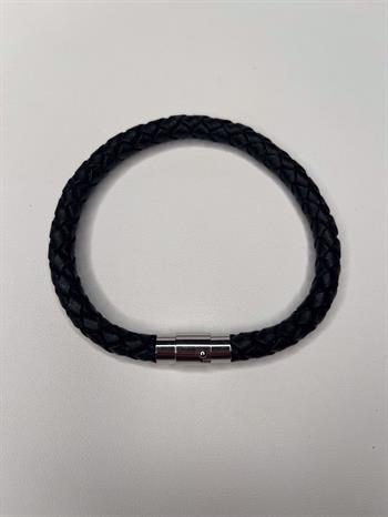 Nordahl Son of Noa læderarmbånd i stål 21 cm