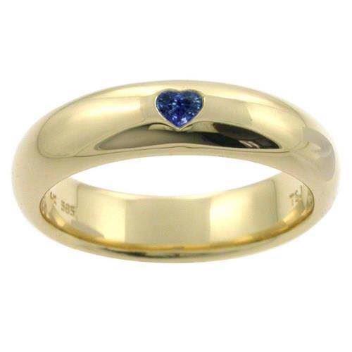 Image of Houmann Classic 14 karat guld Fingerring blank, model E012057