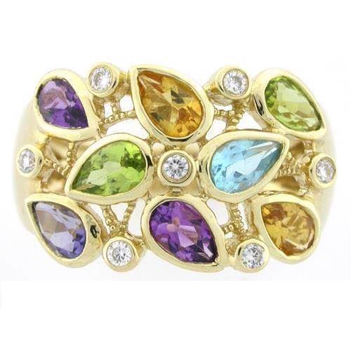 Image of Houmann 14 kt guld Fingerring blank, model E012665