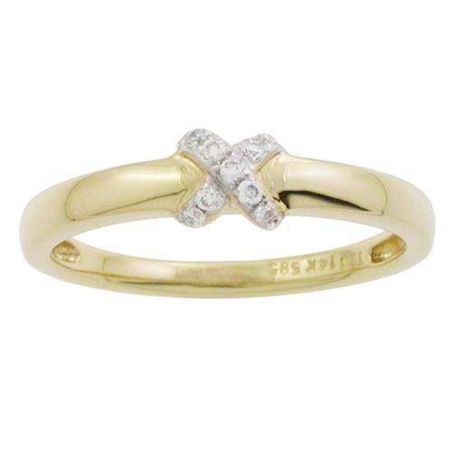 Image of Houmann 14 kt guld Fingerring blank, model E012879